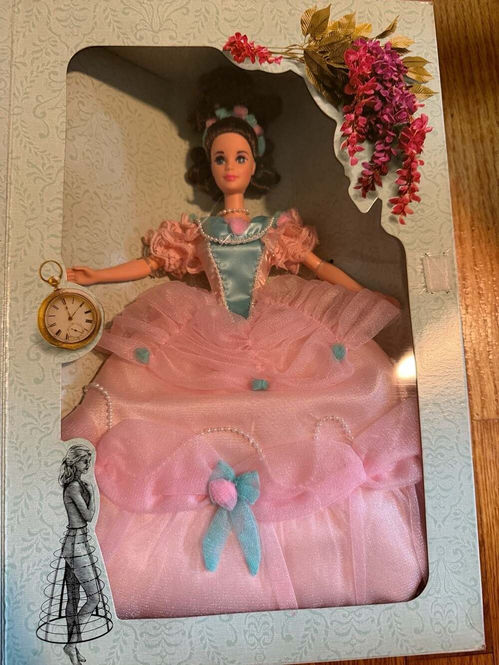 1993 Mattel Barbie The Great Eras Collection 1850's Southern Belle Doll